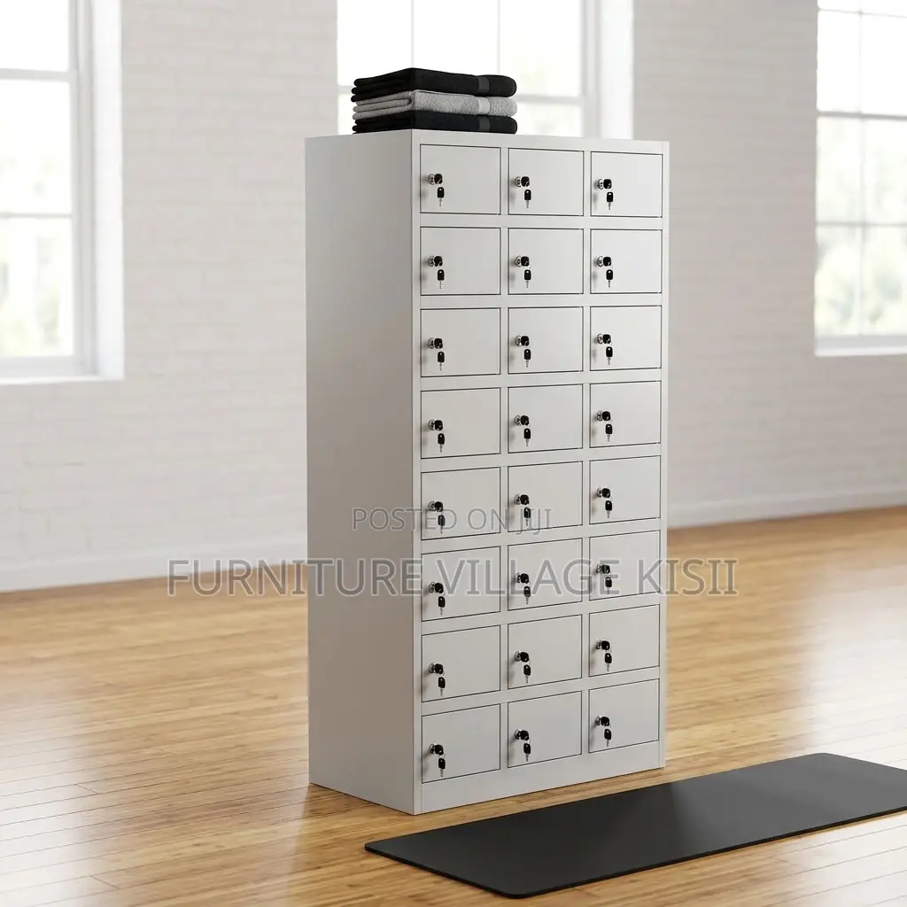 24-Locker Office Filing Cabinet