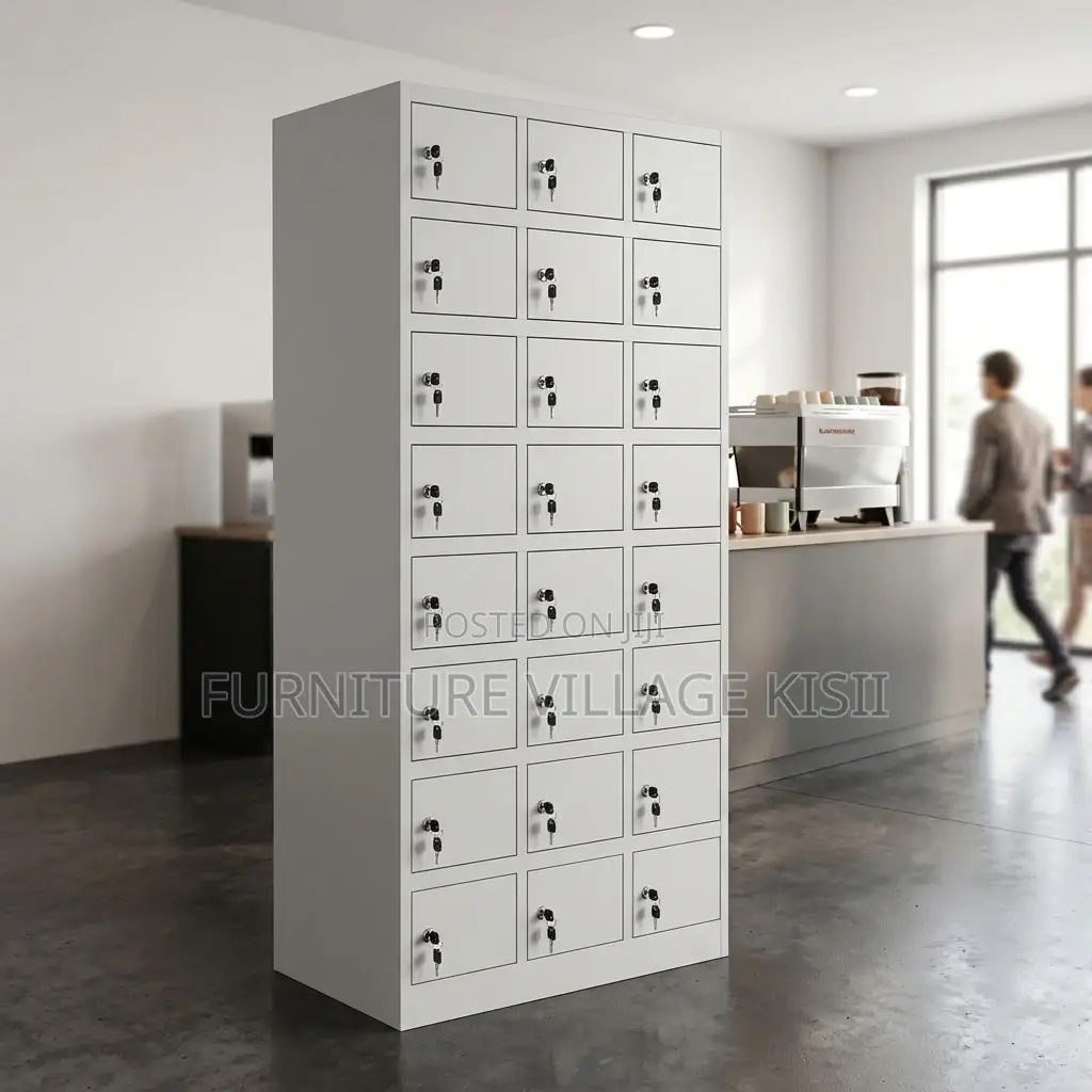 24-Locker Office Filing Cabinet
