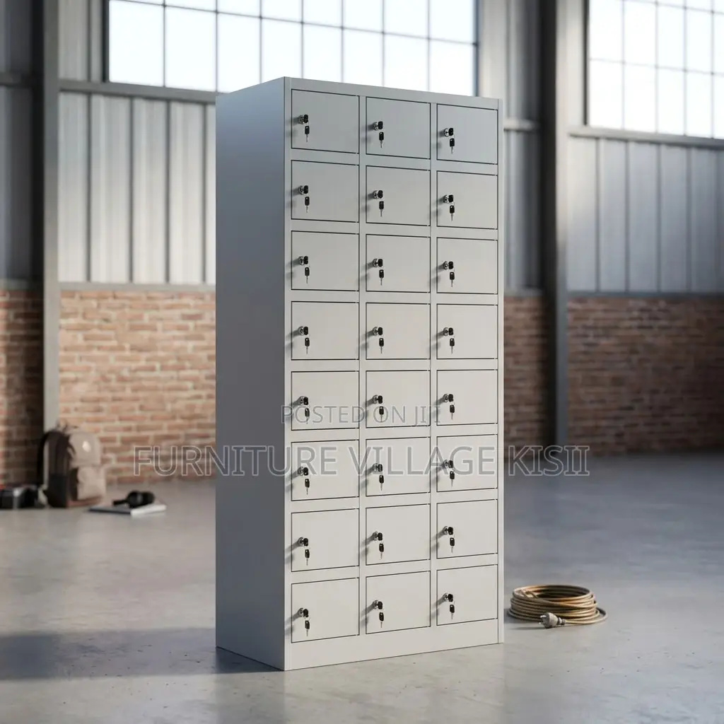 24-Locker Office Filing Cabinet