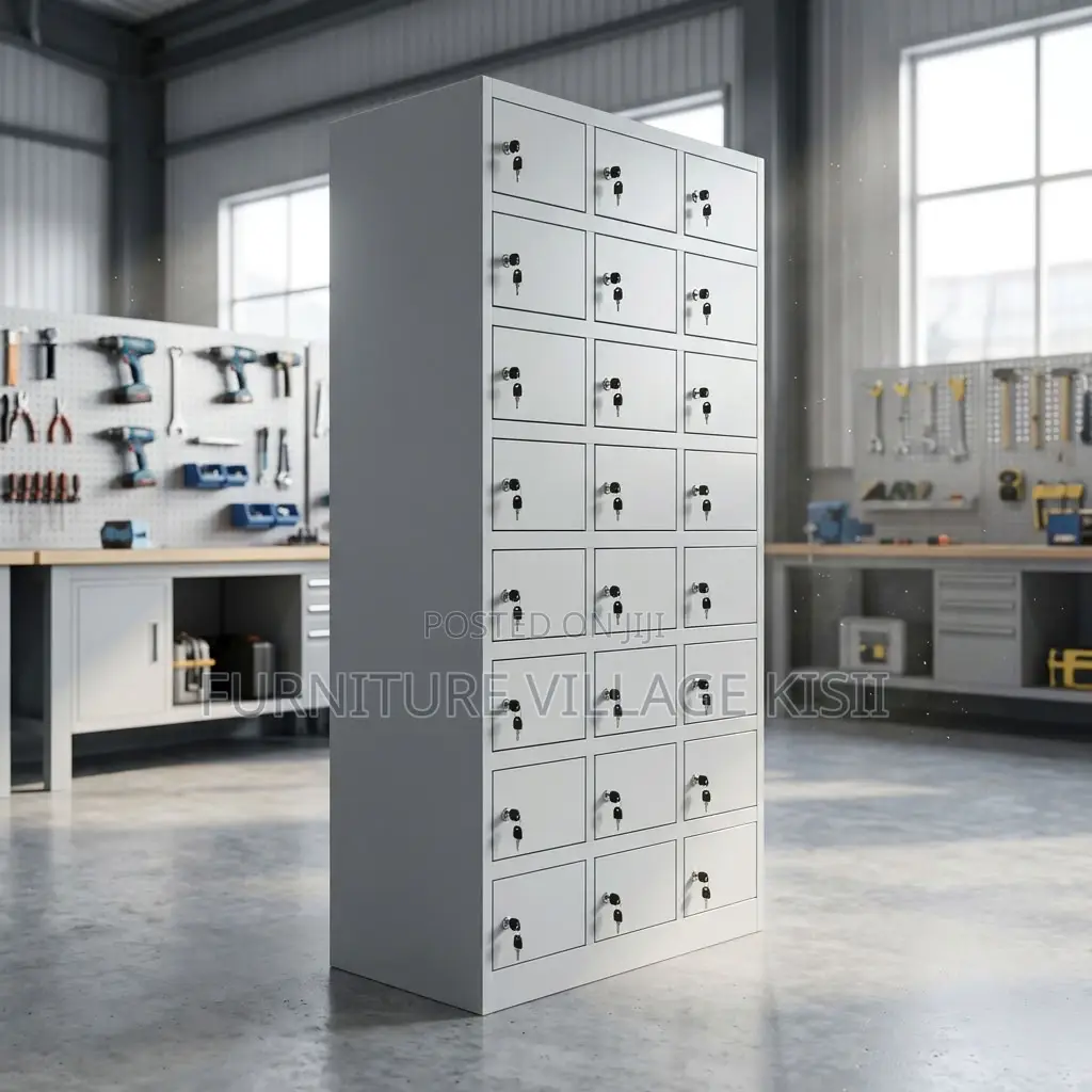 24-Locker Office Filing Cabinet