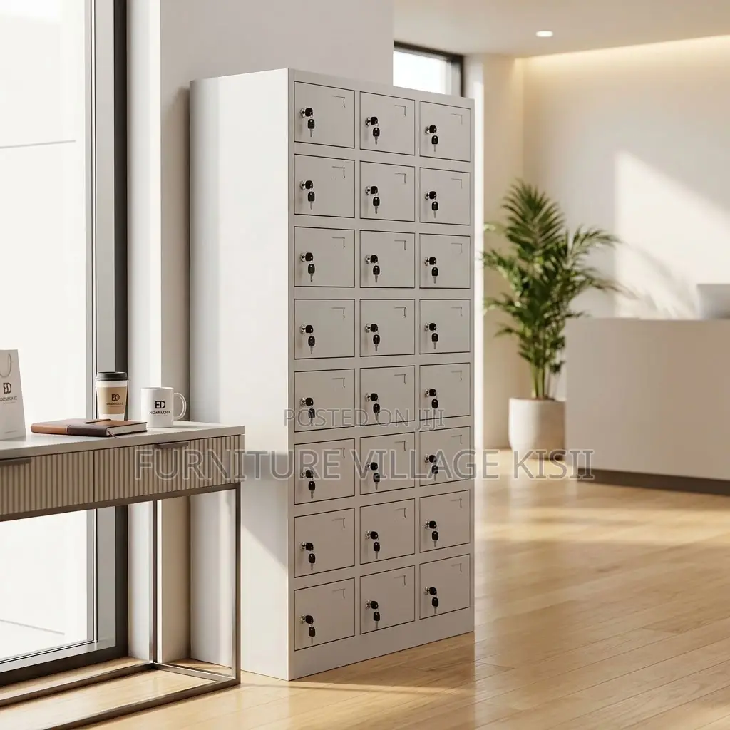 24-Locker Office Filing Cabinet