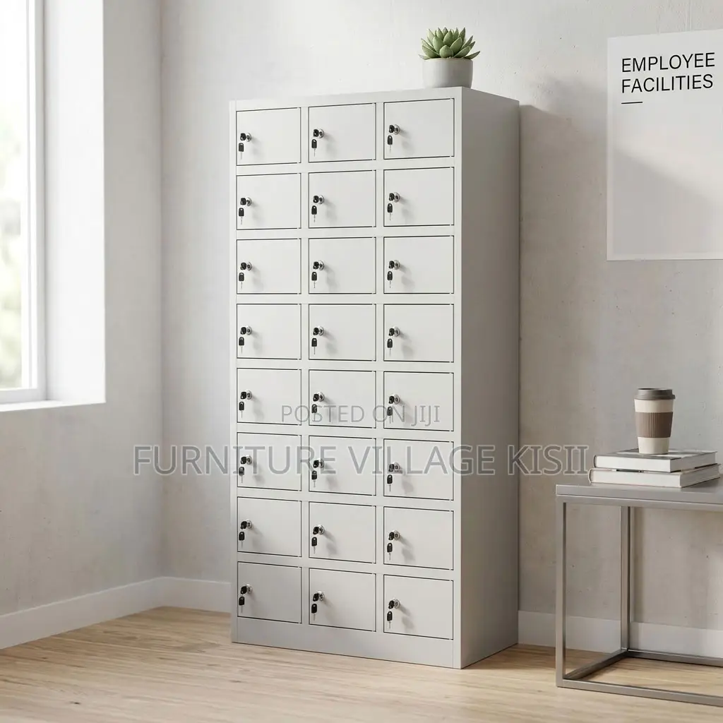 24-Locker Office Filing Cabinet