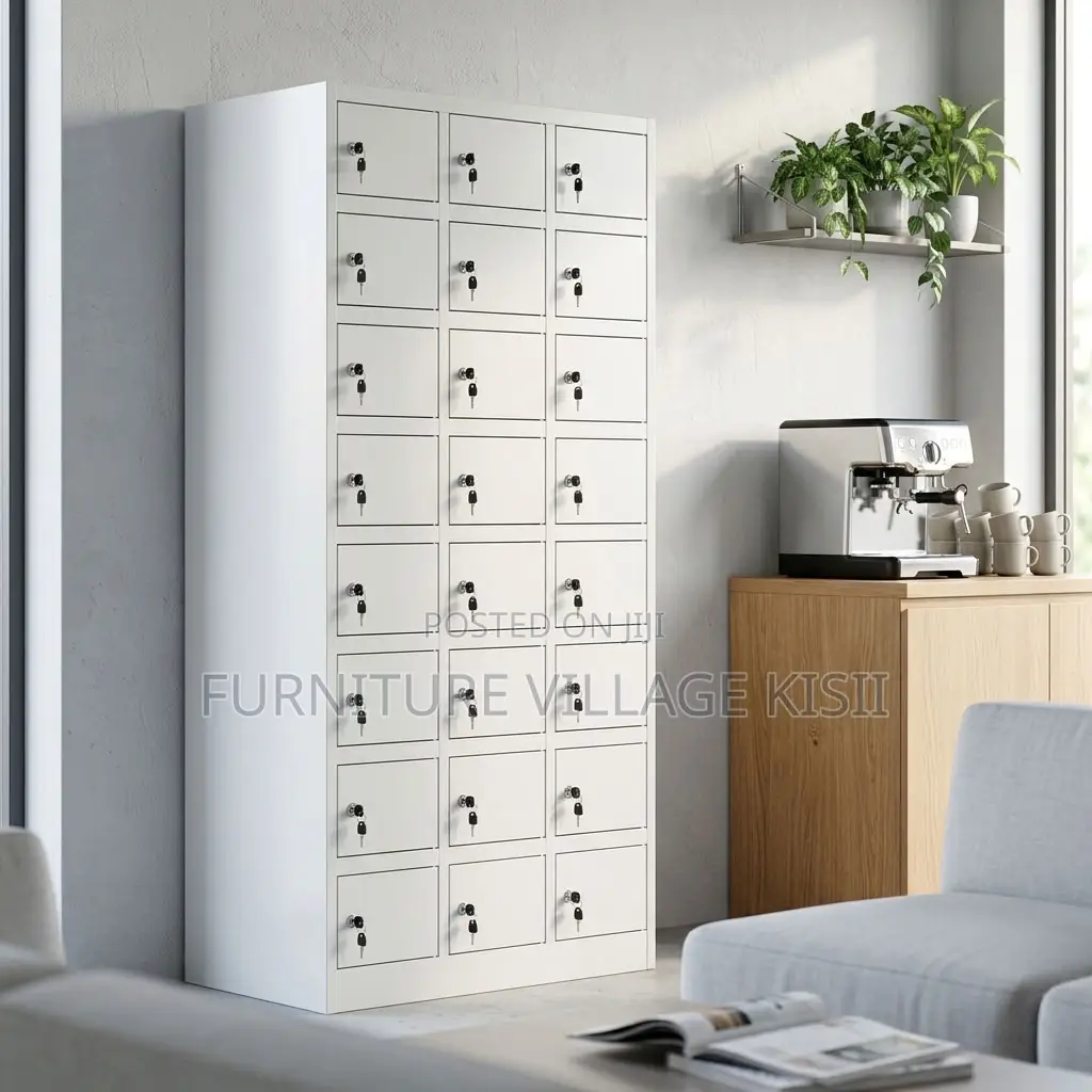 24-Locker Office Filing Cabinet