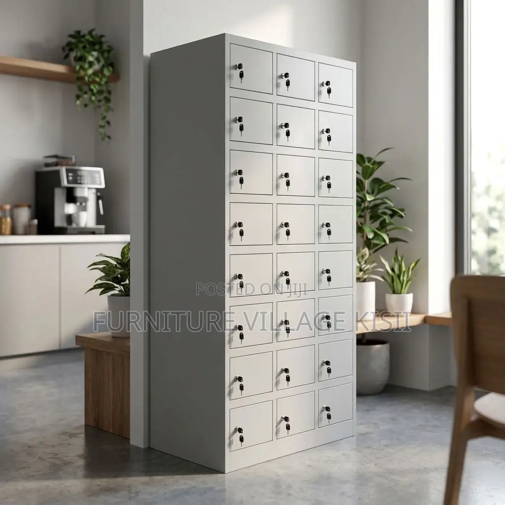 24-Locker Office Filing Cabinet
