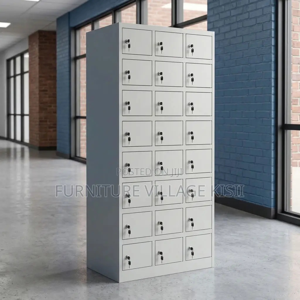 24-Locker Office Filing Cabinet