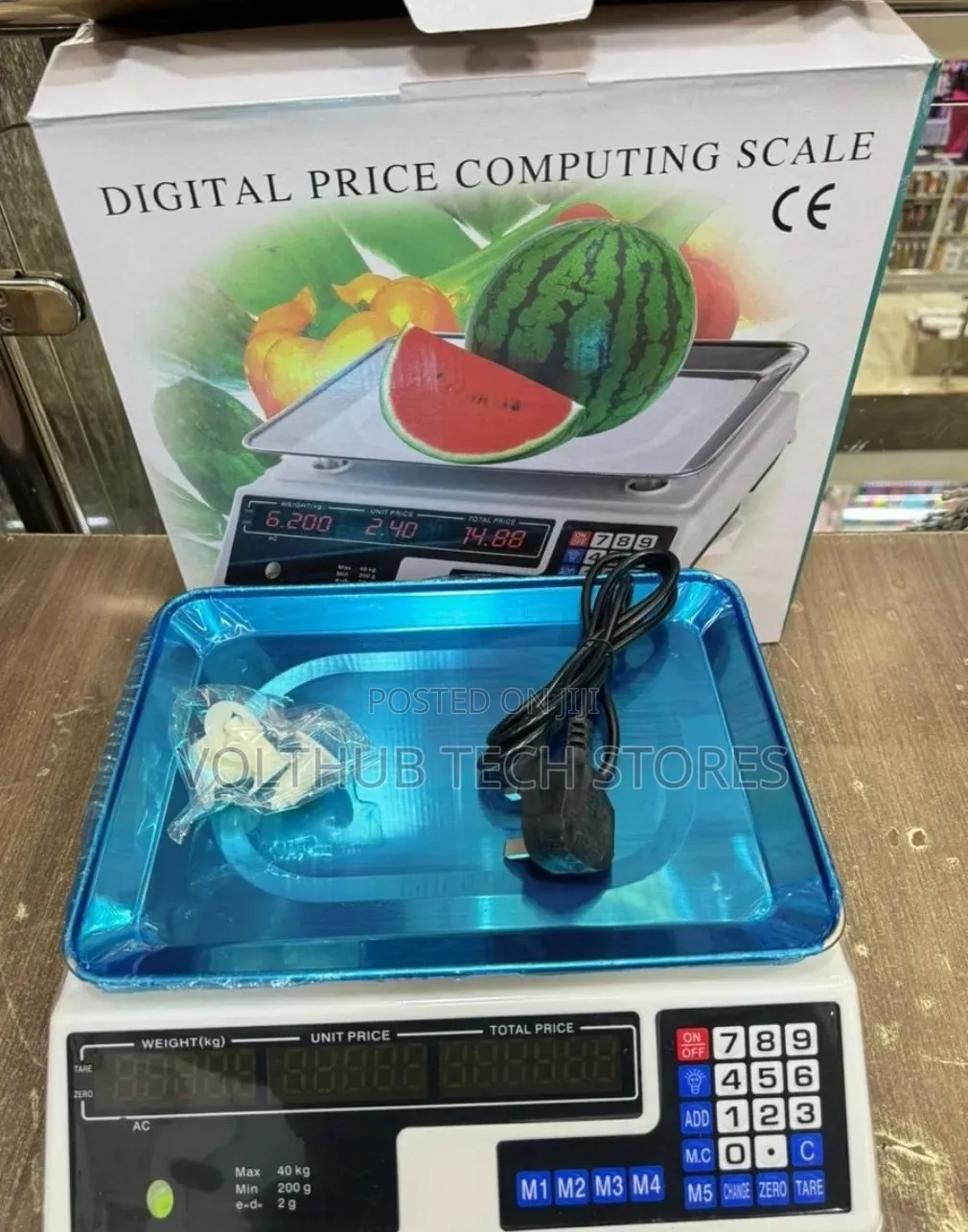 Digital Compting Price Scale