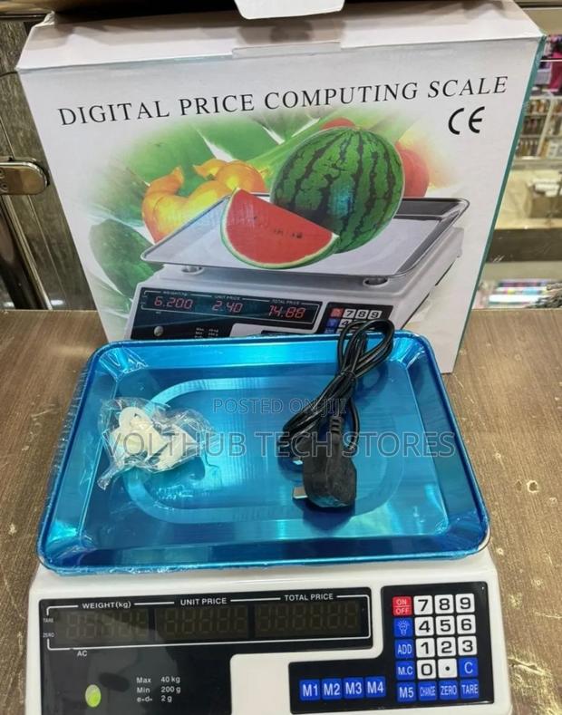 Digital Compting Price Scale