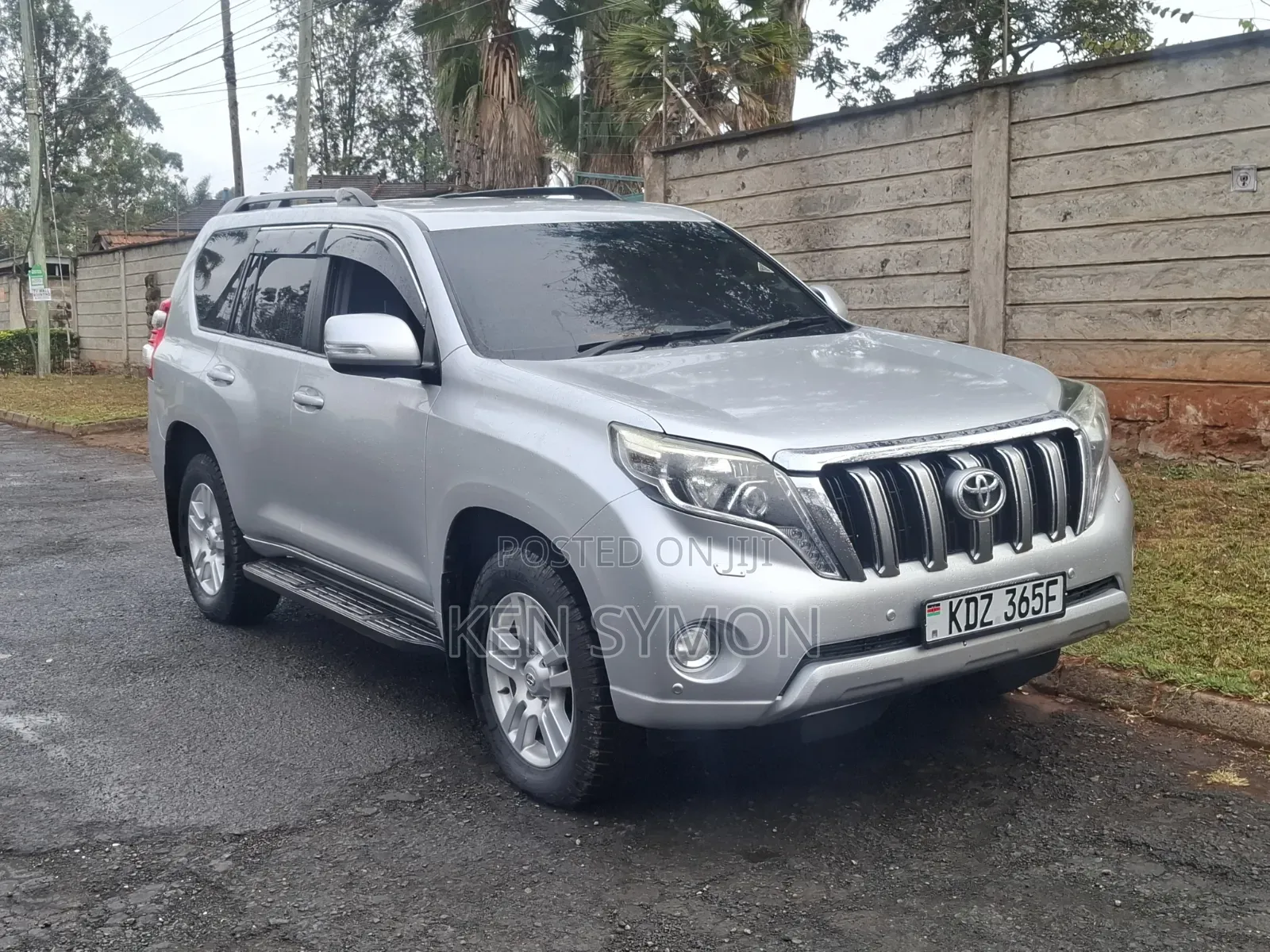Toyota Land Cruiser Prado 3.0 TD 2012 Silver