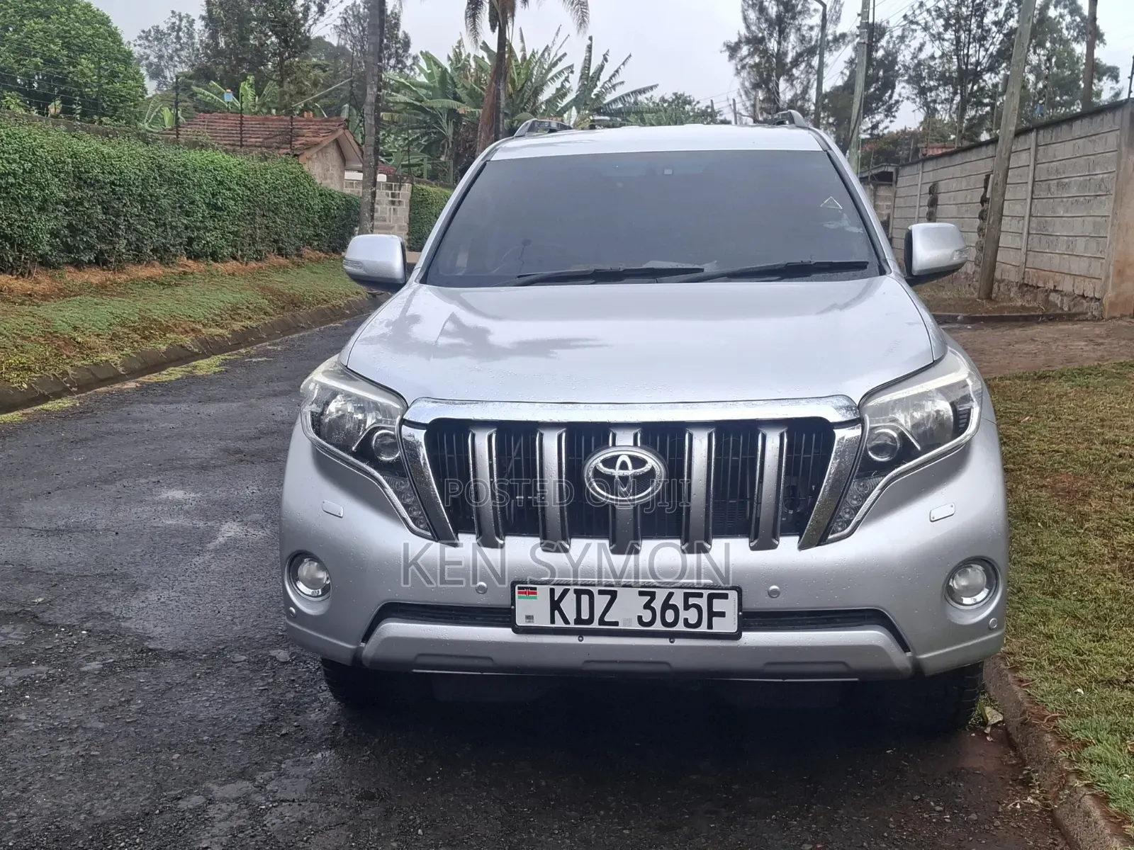 Toyota Land Cruiser Prado 3.0 TD 2012 Silver