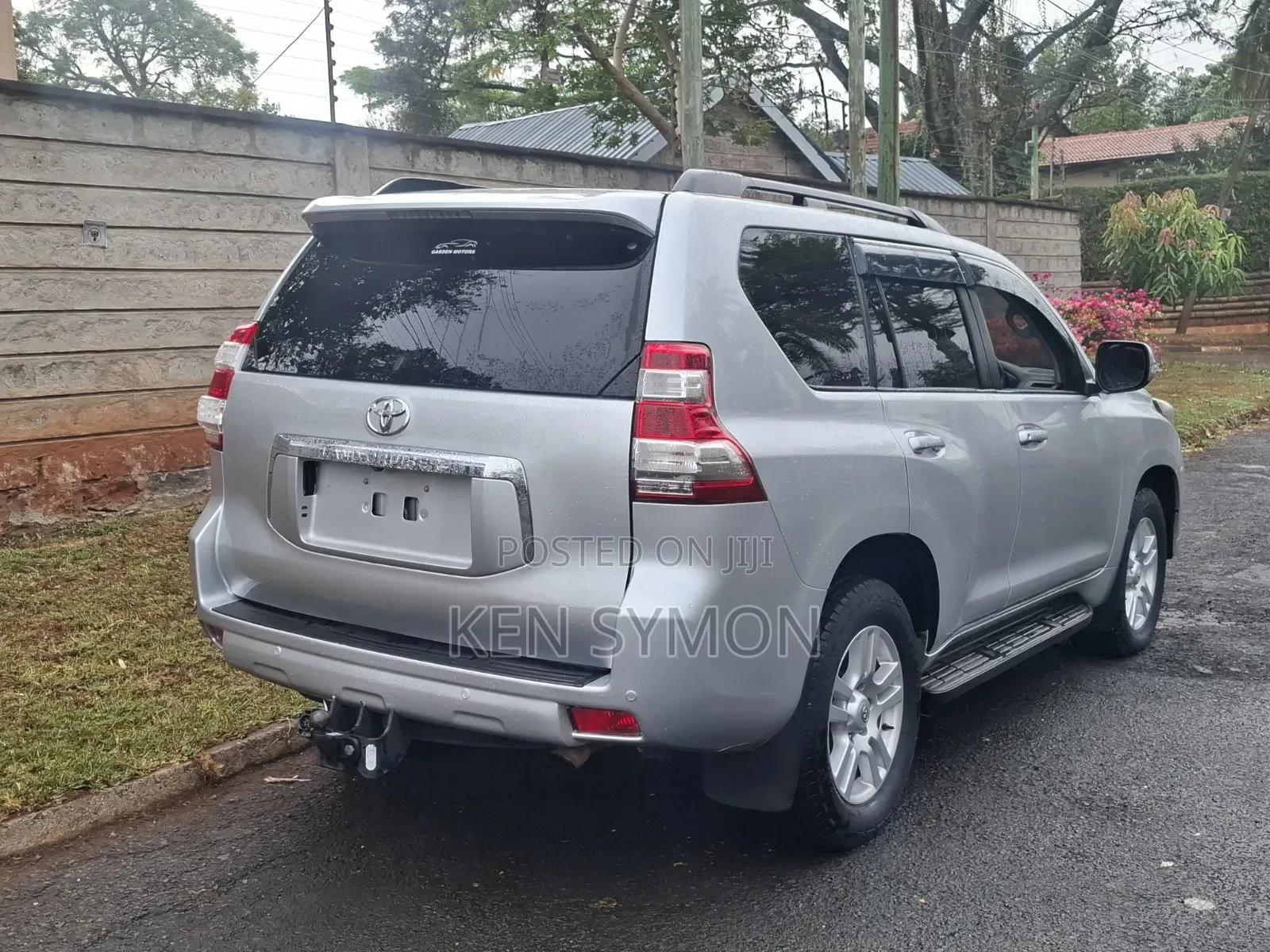 Toyota Land Cruiser Prado 3.0 TD 2012 Silver