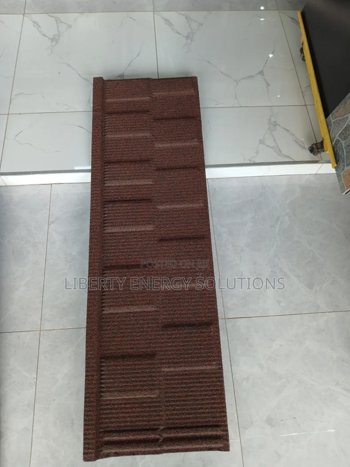 Brown Stone-Coated Steel Roofing Tile