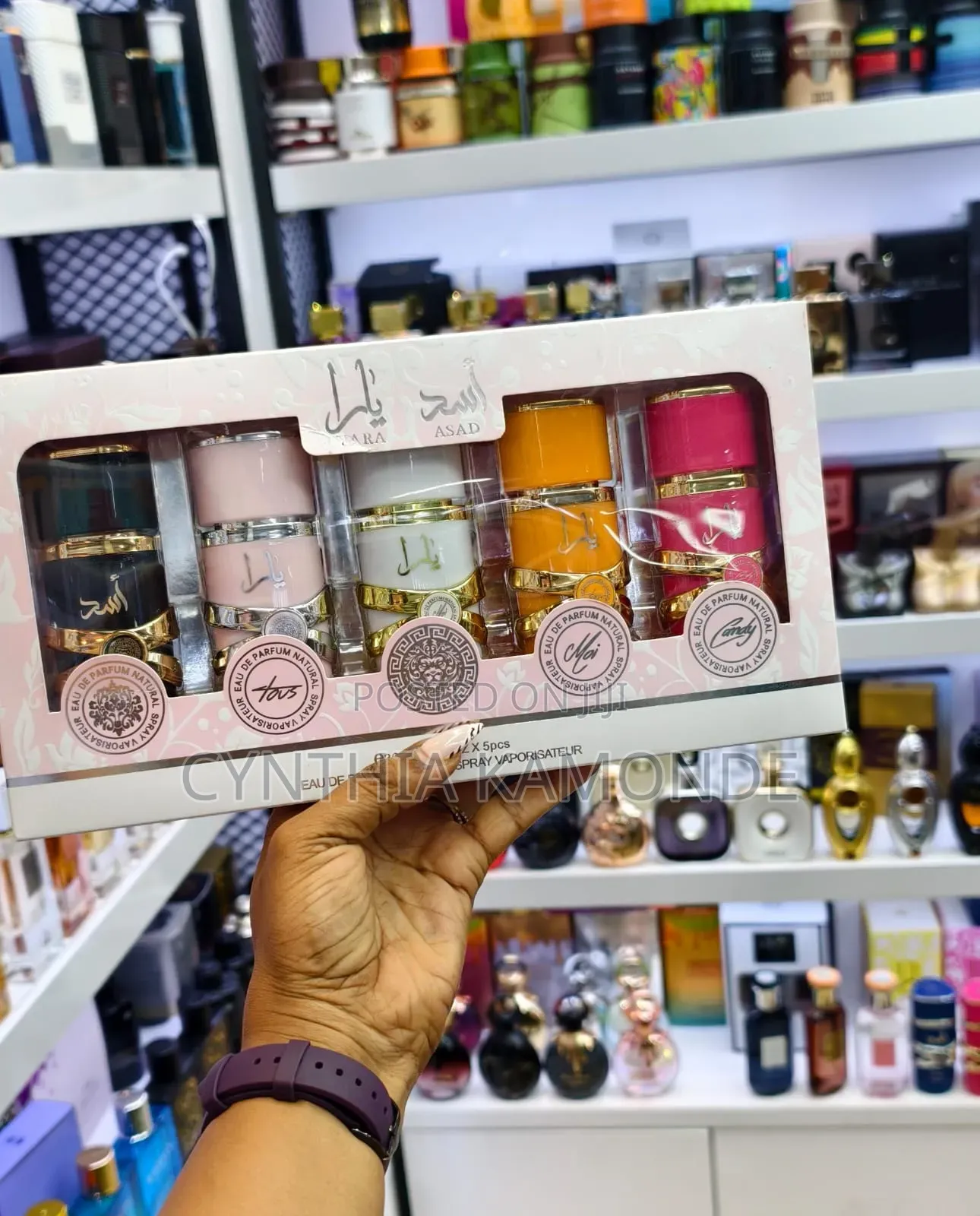 5 in 1 Asad/Yara Perfume Set