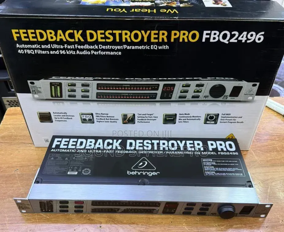 Behringer Feedback Destroyer FBQ 2496