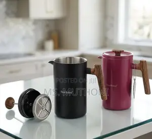 Matte Finish Haus Roland 1000ml French Press Coffee Plunger