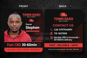 Fast CBD Errands and Delivery 200-300 Niko Town Sahii