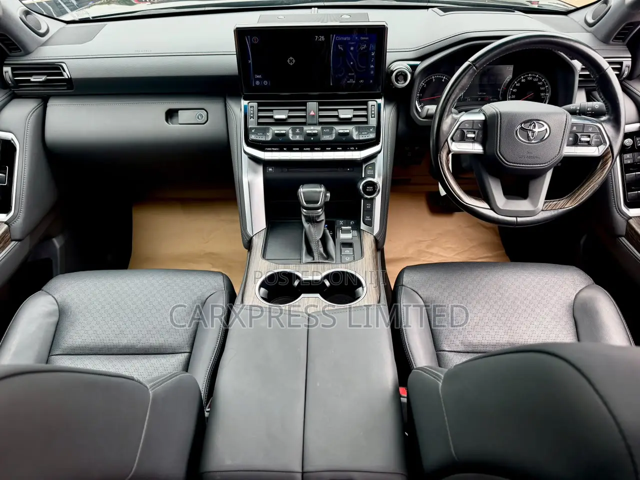 Toyota Land Cruiser LC300 2023 Black