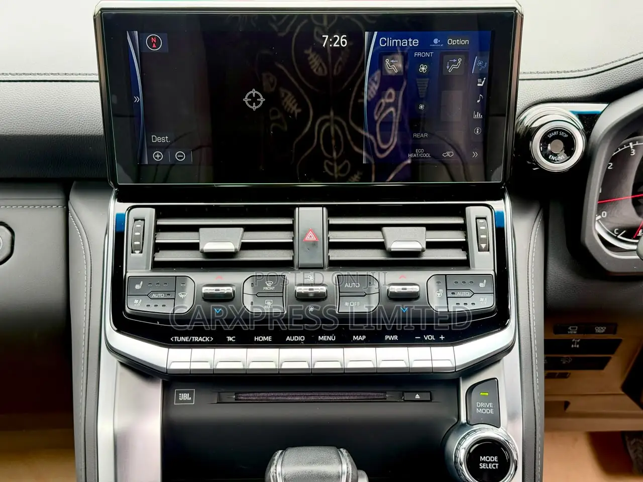 Toyota Land Cruiser LC300 2023 Black
