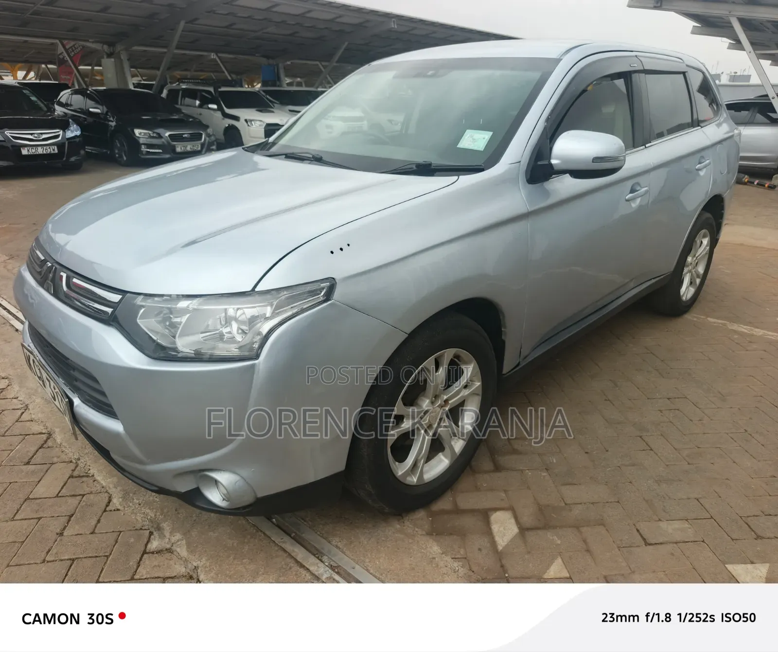 Mitsubishi Outlander 2013 Silver