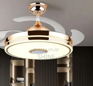 Bluetooth Fan Ceiling Light Chandelier