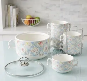 The Heritage Floral Soup Serving Set