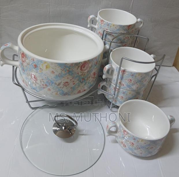 The Heritage Floral Soup Serving Set - thumbnail 3