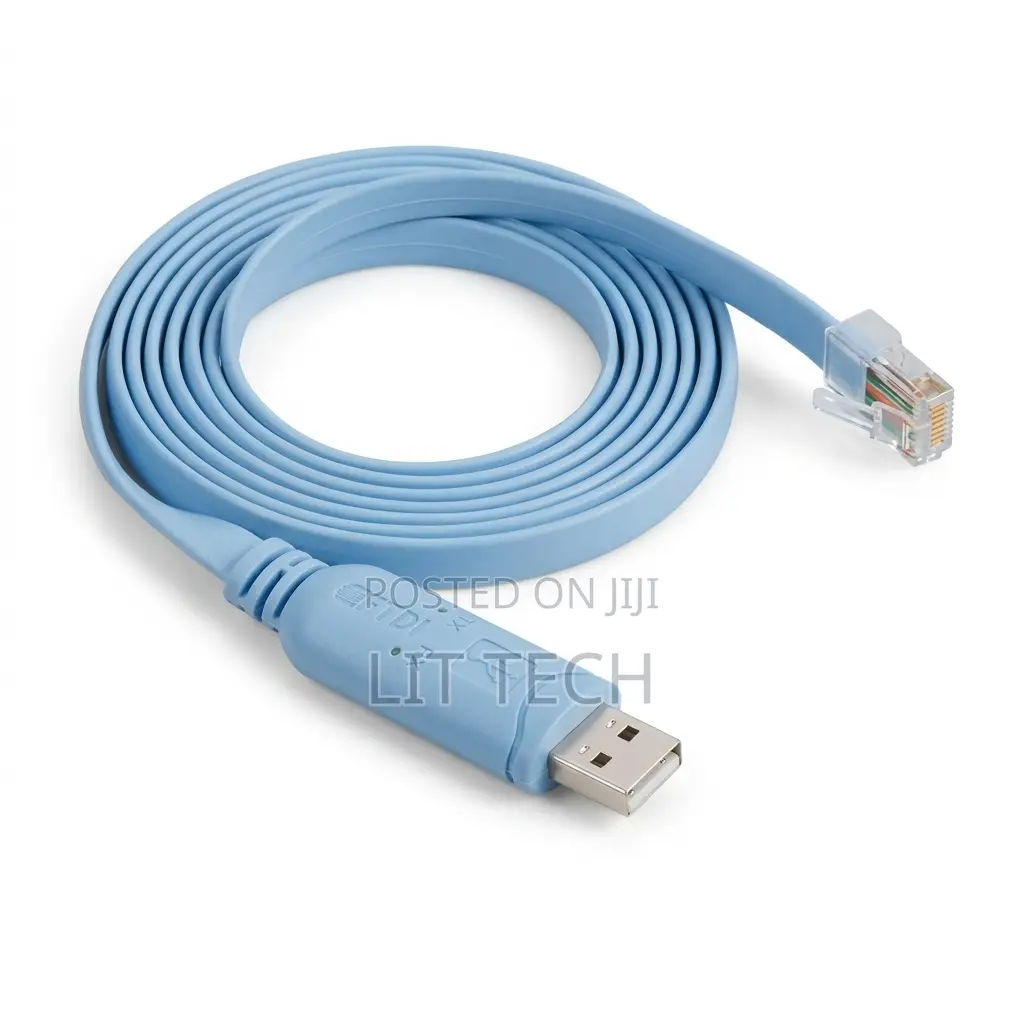 USB to RJ45 Cisco Console Cable (FTDI Chip)