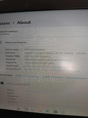 Leno X270 Laptop