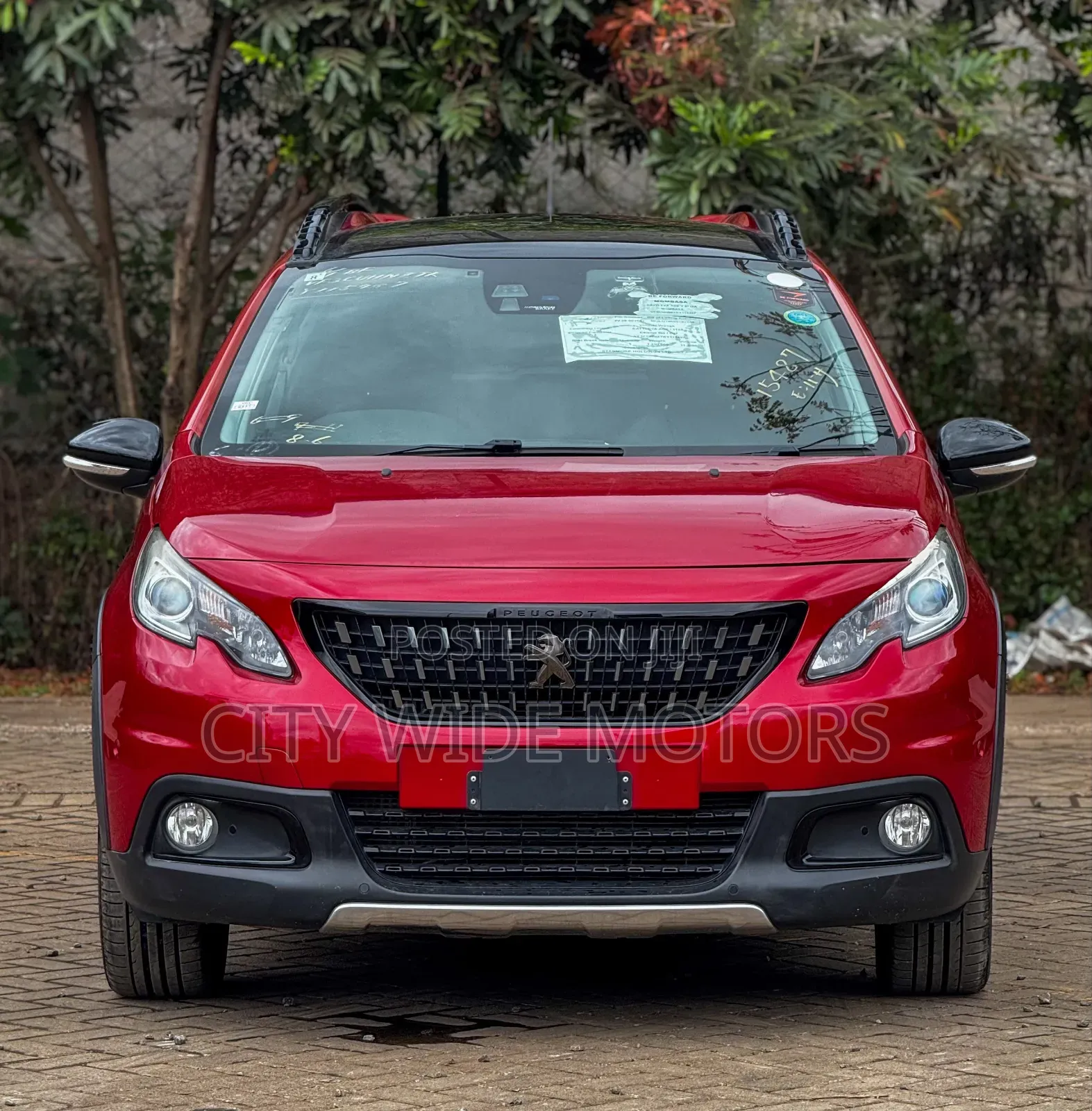 Peugeot 2008 2019 Red