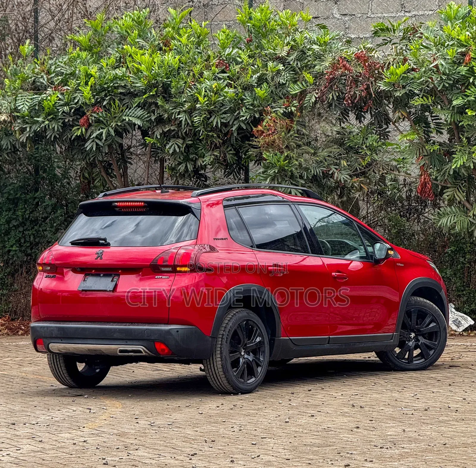 Peugeot 2008 2019 Red