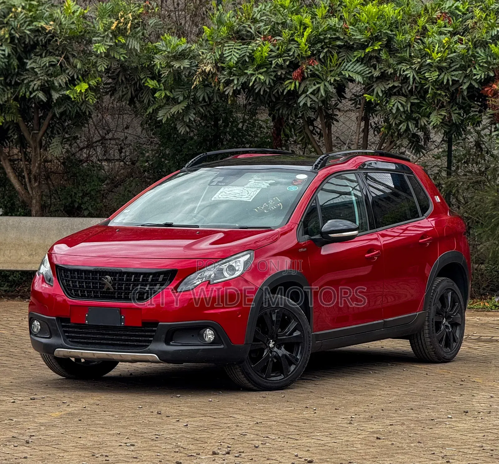 Peugeot 2008 2019 Red