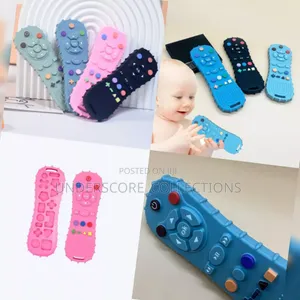 Silicone Baby Remote Teether Chew Toy