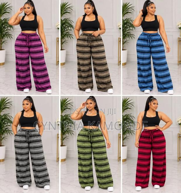 Flowy Pallazo Pants - thumbnail 3