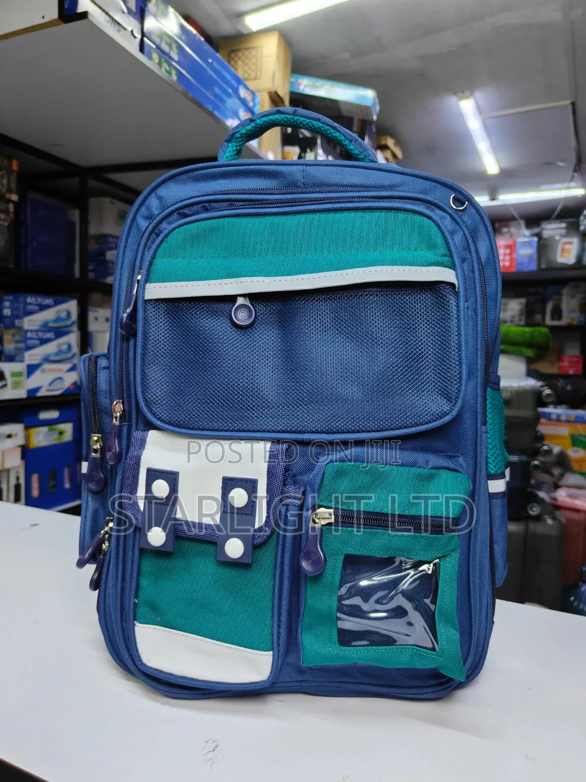 Waterproof Student School Backpack –