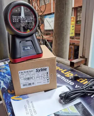 Syble XB-8602 2D Desktop Barcode Scanner Omnidirectional Hands-Free