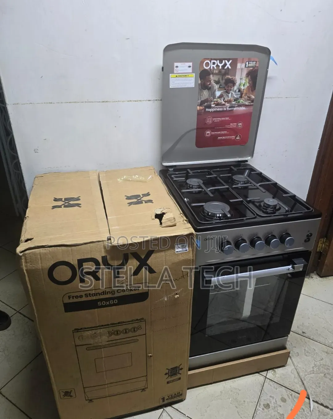 Full Gas Mika ORYX Standing Cooker