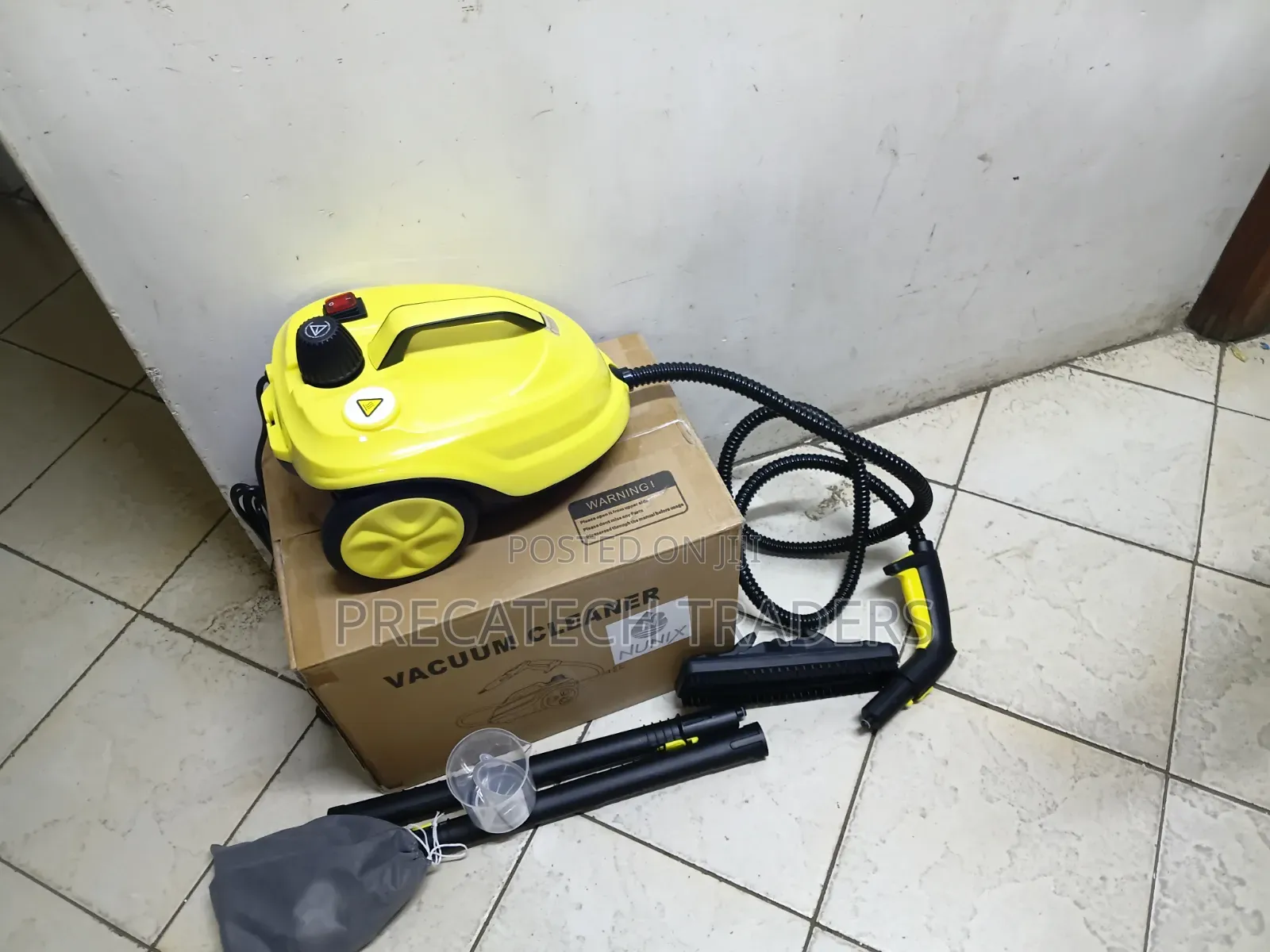 Nunix Heavy-Duty Steam Vacuum Cleaner – Multi-Purpose