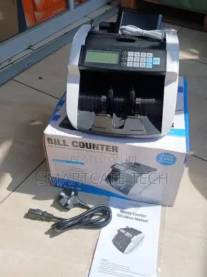 Electronic Banknote Counting Machine With Fake Currency Detection