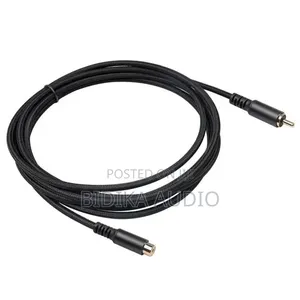 RCA Extension Cable Male to Female Audio AV Cable Cord for Speaker