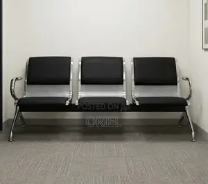 3-Seater Waiting Room Bench