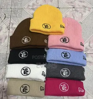 Beanies (Chrome Hearts, Northface and Hellstar )