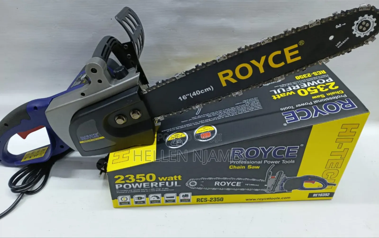 Royce RCS2350 16 Inch Electric Chainsaw 2350W