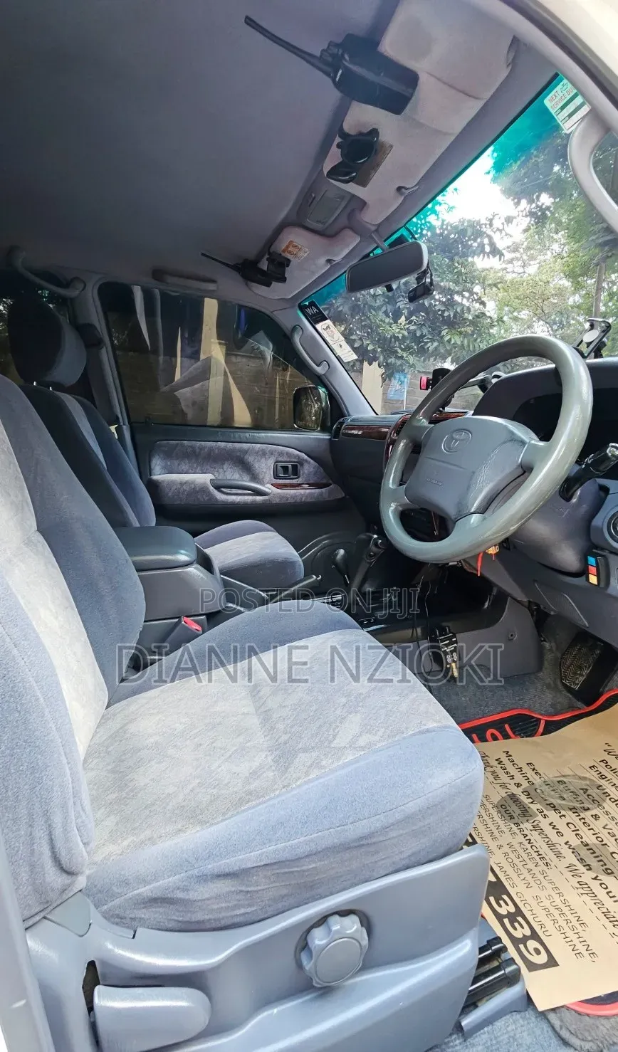 Toyota Land Cruiser Prado 2001 White