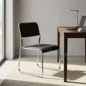 Low Back Leather Visitor Chair