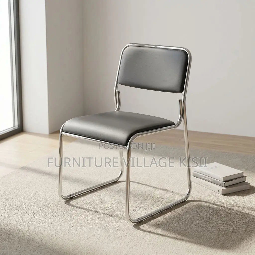 Low Back Leather Visitor Chair