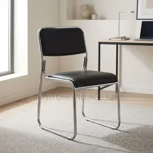 Low Back Leather Visitor Chair