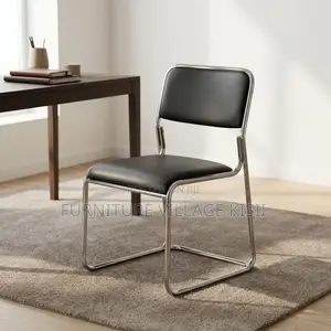 Low Back Leather Visitor Chair