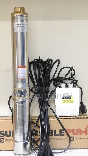 Freevel 1HP Deep Borehole Pump | 750W Submersible Water Pump