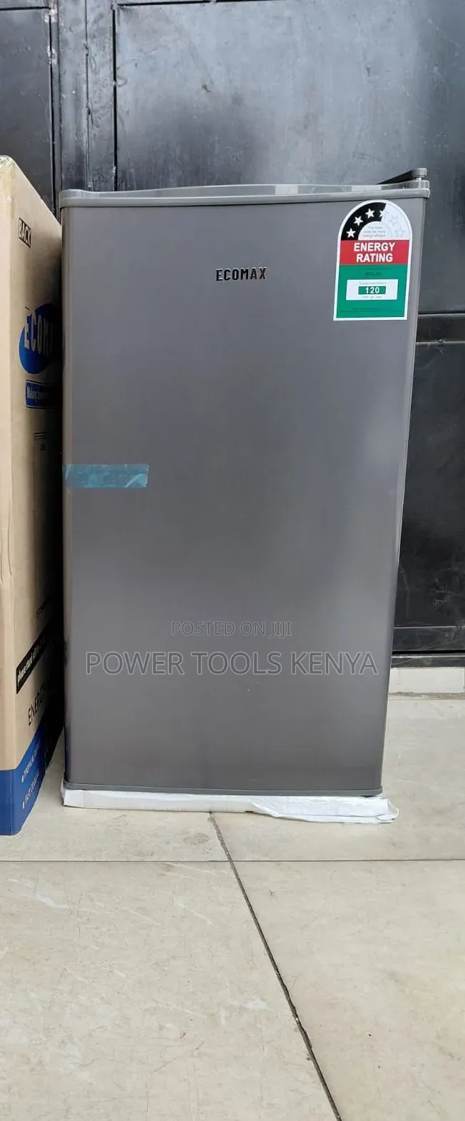 Ecomax BCD-90 90-Liter Single-Door Refrigerator in Dark Silver