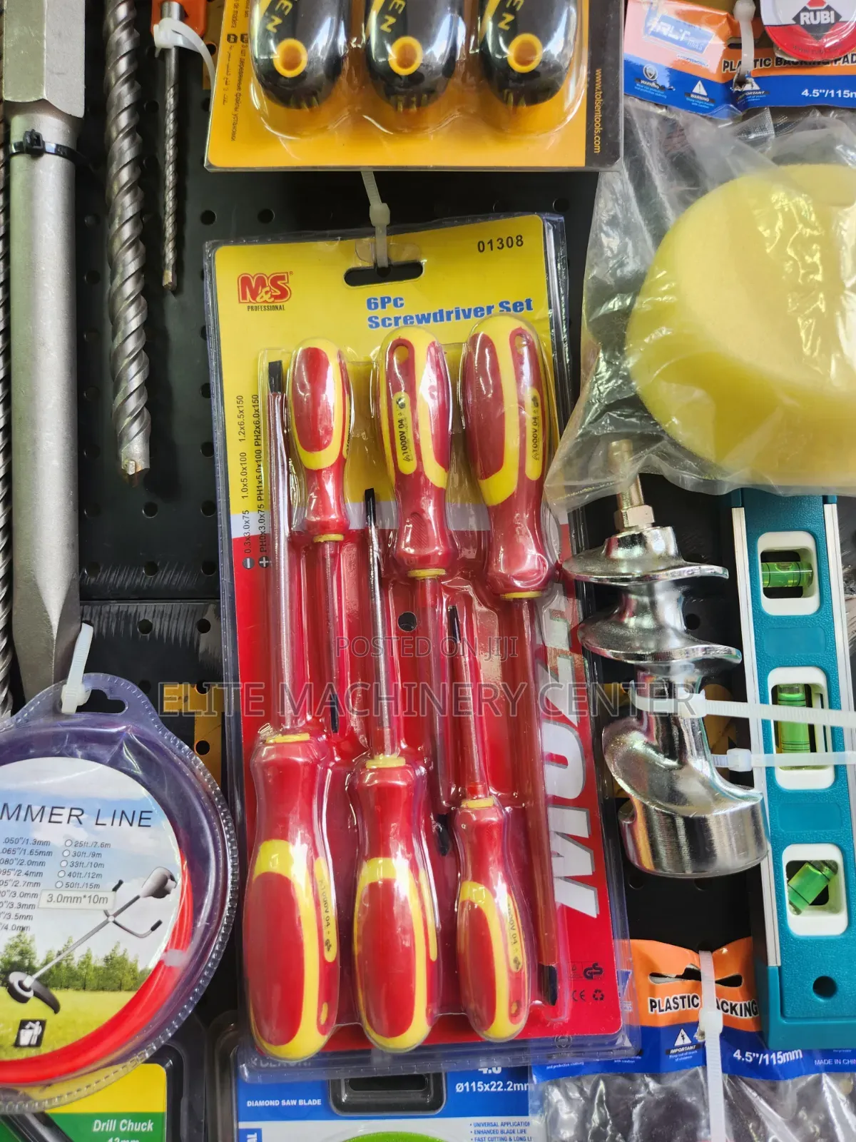 M S Professional 6Pc Insulated Screwdriver Set (Model 01308).