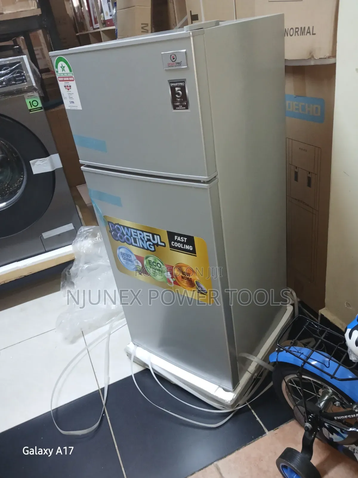 SmartPro 95L Double Door Fridge (Model SFR-125-DT-I),